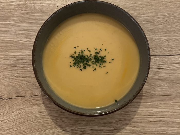 Bloemkool currysoep met kokosmelk